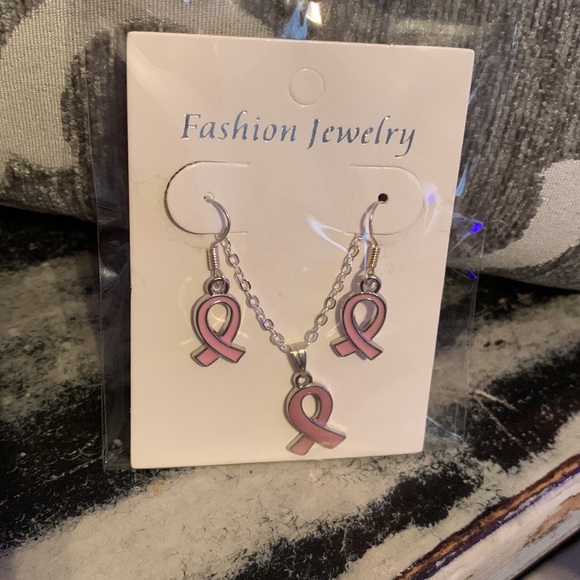 🛍️Breast Cancer Awareness Jewelry Set 🛍️3 for $13🛍️ SALE!! - Picture 2 of 3